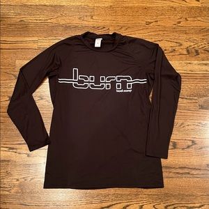 Burn Boot Camp Long Sleeve Athletic Tee - Black unisex XS